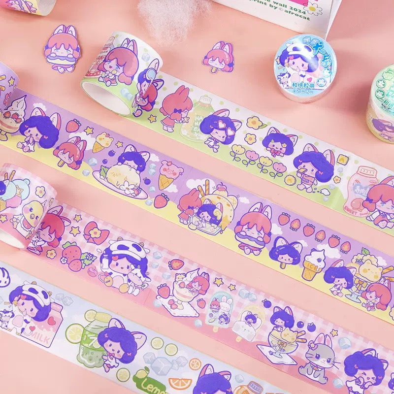 Kawaii Girly Washitape Roll