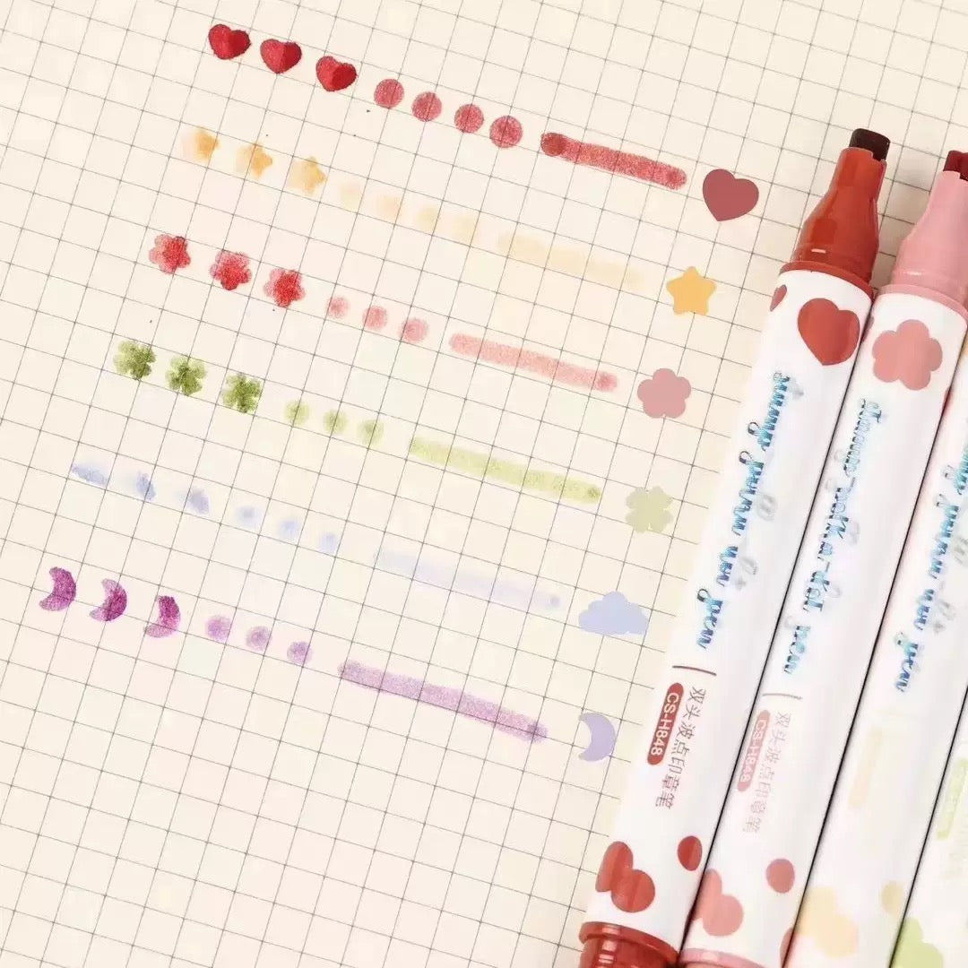 Polkadot Double -ended Highlighter