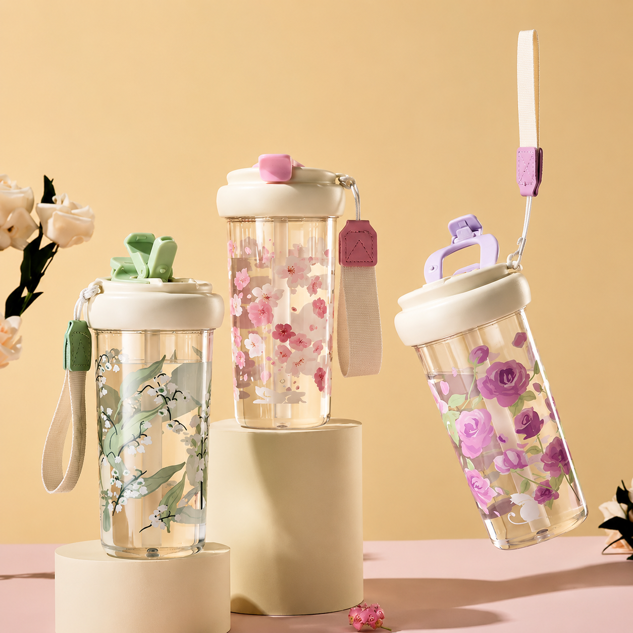 Floral Series Water Bottle