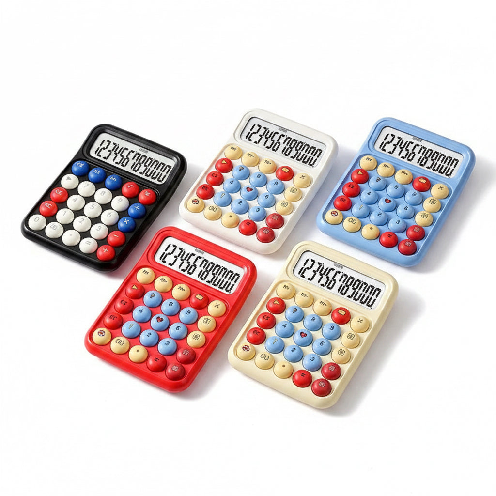 Retro Mechanical Calculator