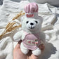 Chef Bear Plush Keychain