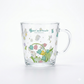 Floral Transparent Cup
