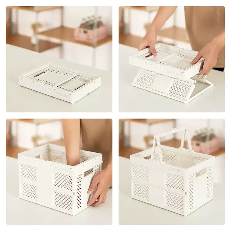 Kawaii Mini Crate Basket