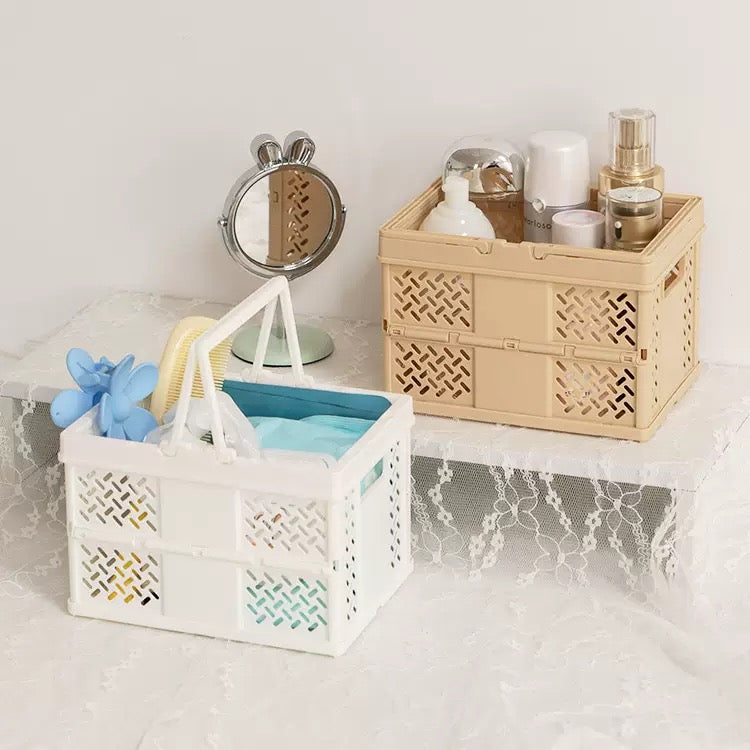 Kawaii Mini Crate Basket