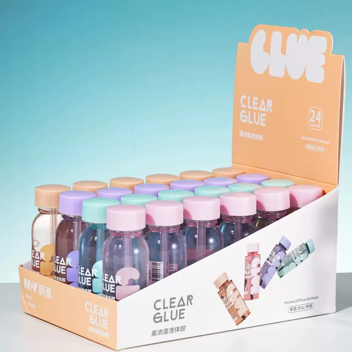 Macaron Clear Glue