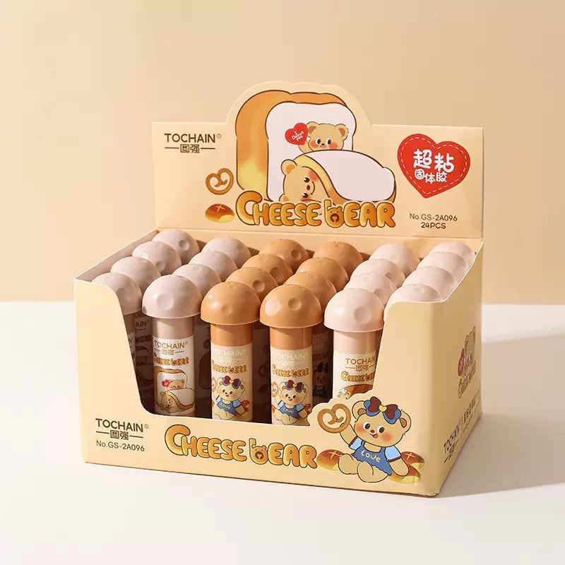 Cheese Bear Glue Stick