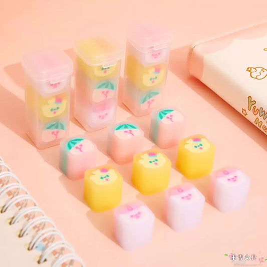 Kawaii Eraser Box