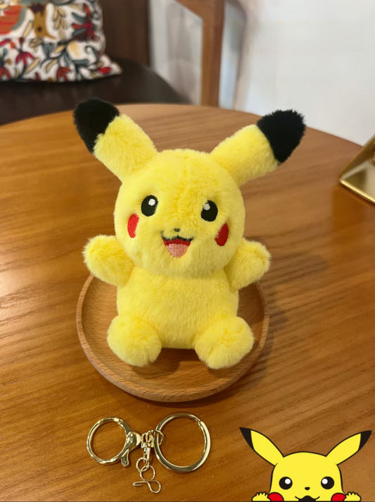 Pikachu Plush Keychain