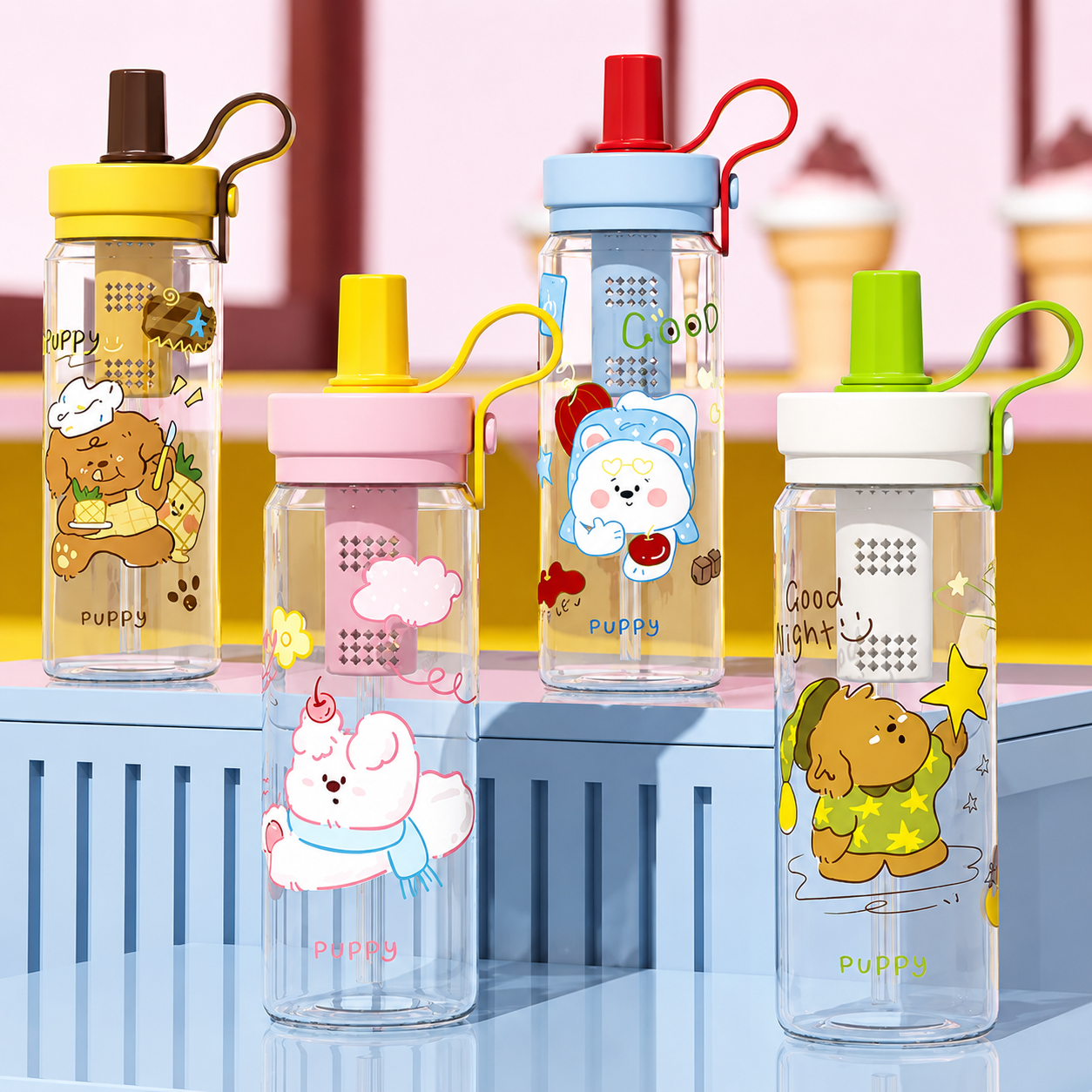 Pinteresty transparent bottle