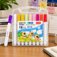 Capybara Washable Acrylic Marker Set