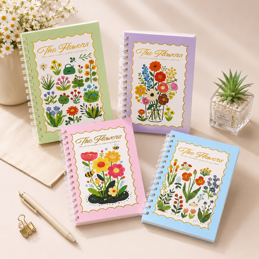 Spiral Floral Diary