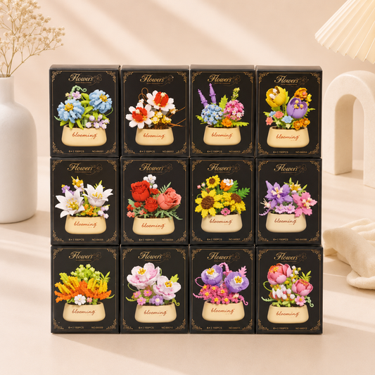 Flowers Lego Set