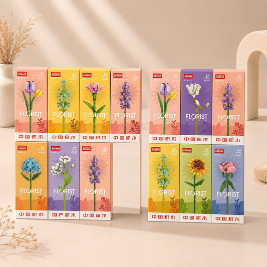 Flowers Lego Set