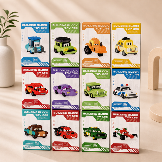 Toy Car Building Blocks