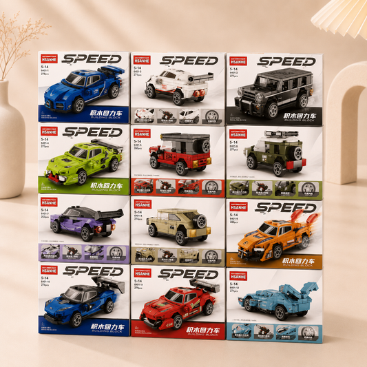 Speed Car Building Blocks