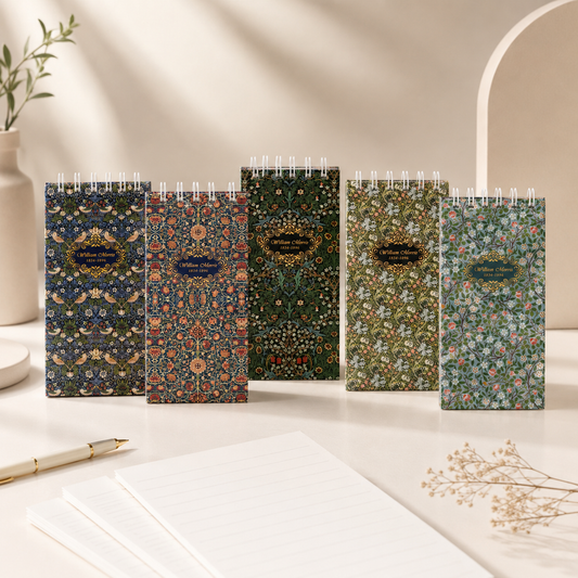 Elegant Vintage Spiral Memopad
