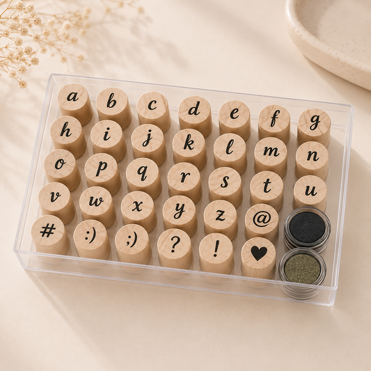 Cute Alphabet Stamp Set