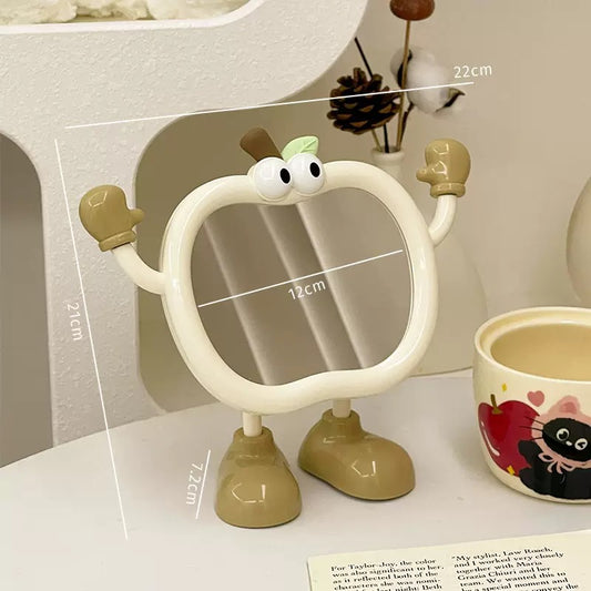 Apple table mirror