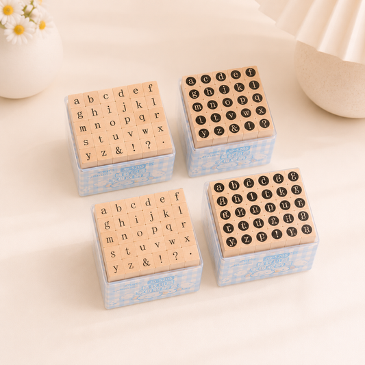 Cute Alphabet Stamp Set