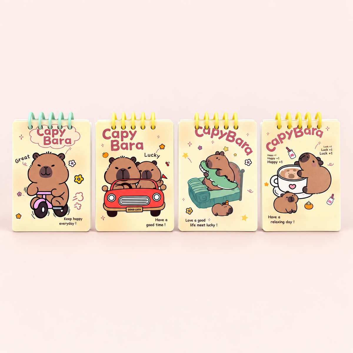 Capybara Spiral Notepad