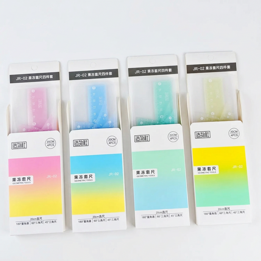 Pastel ruler set