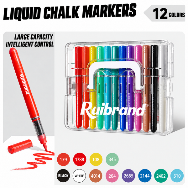 Brush Acrylic Marker Set