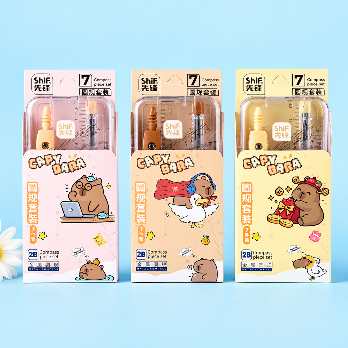 Capybara Geometry Set