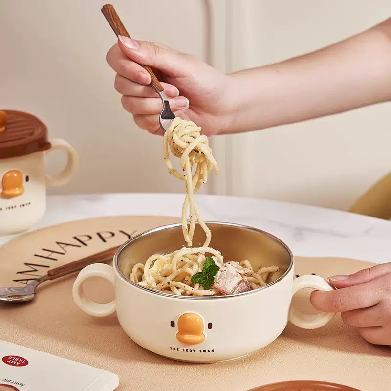 Kawaii Duck Lunch Box