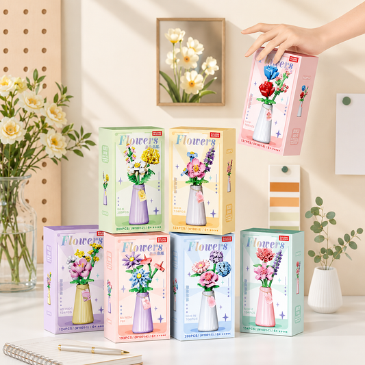 Floral Lego Set
