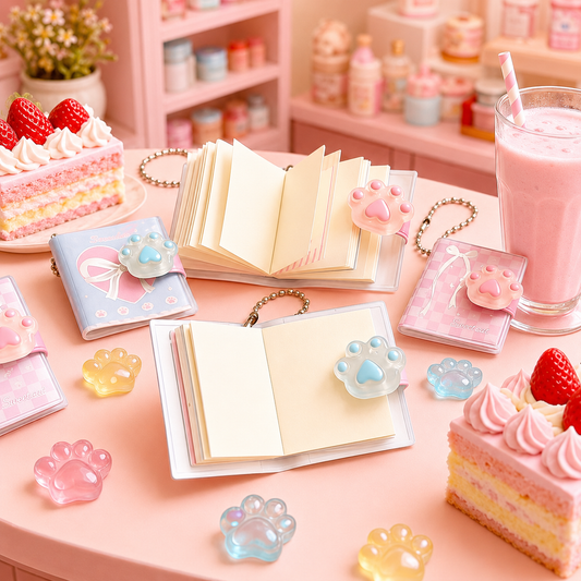 Kawaii Paw Couple Book