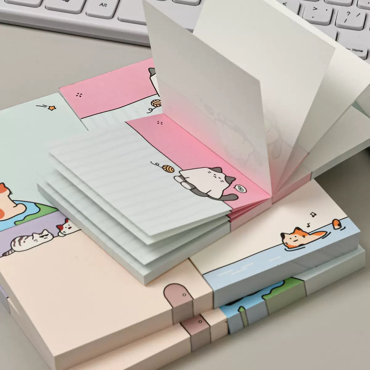 Cozy Cat Sticky Note