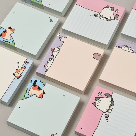 Cozy Cat Sticky Note