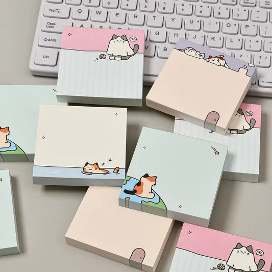 Cozy Cat Sticky Note