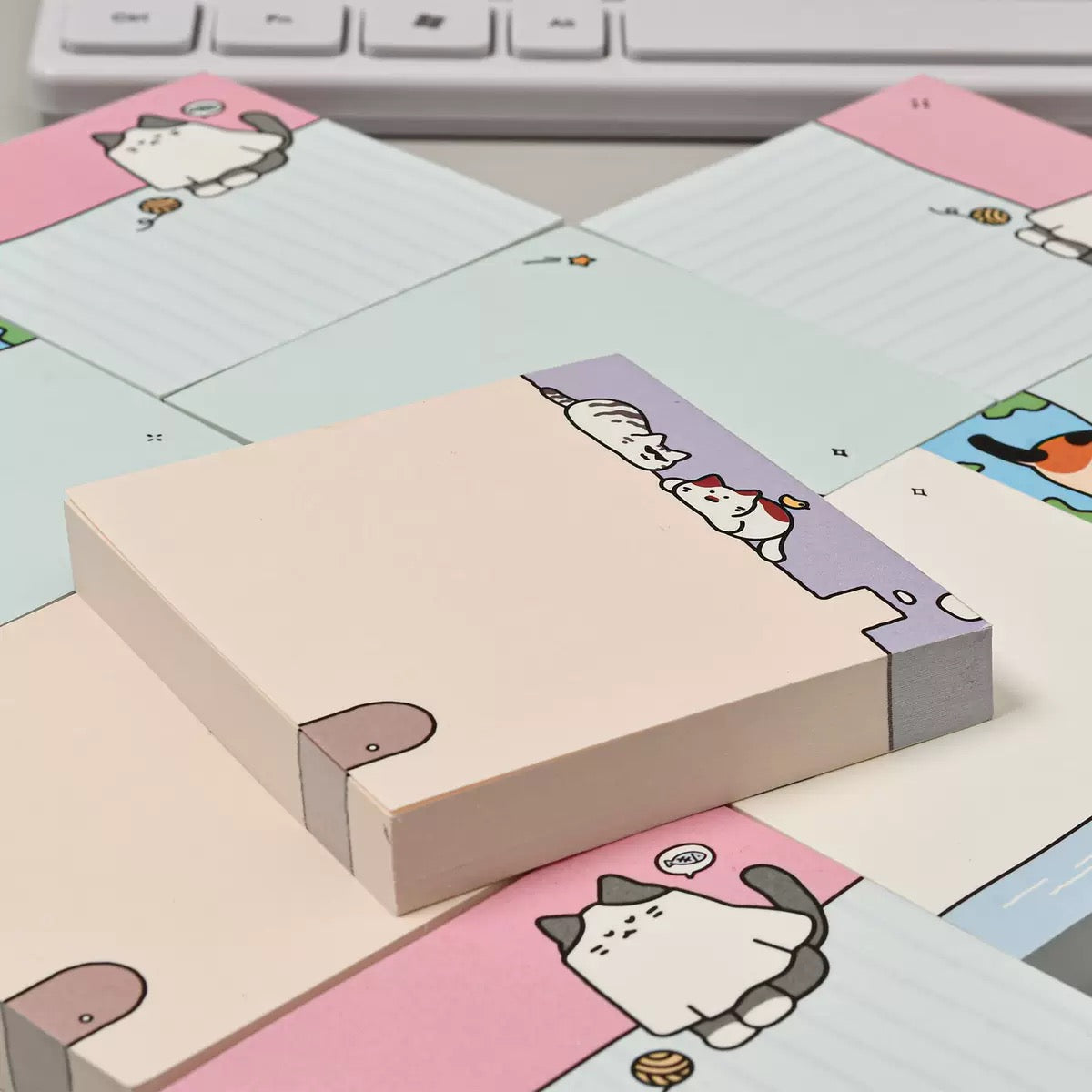 Cozy Cat Sticky Note