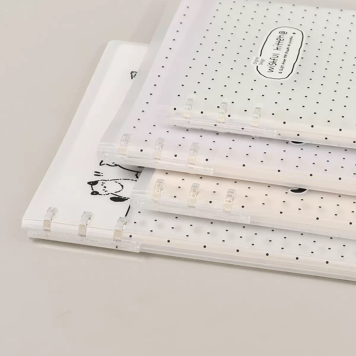 Kitty Spiral Notebook