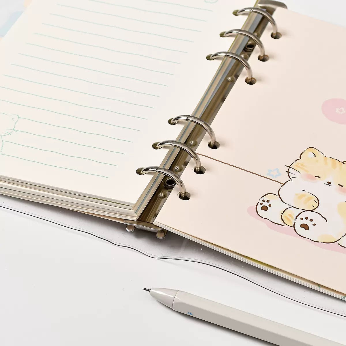 Fruity Cat Spiral Diary