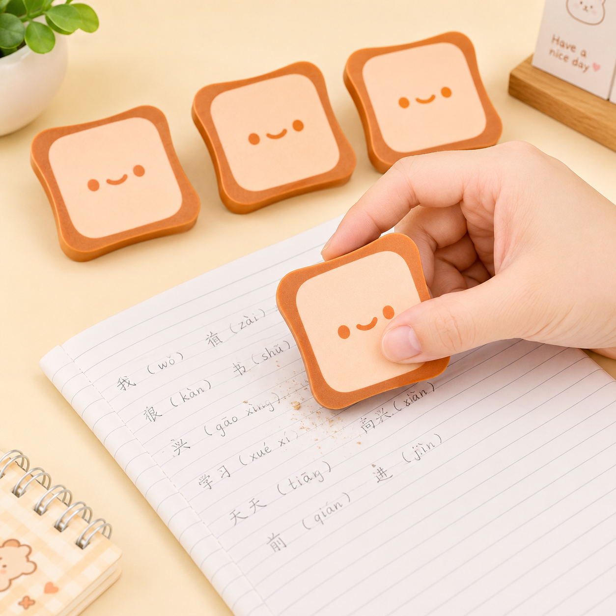 Toast Bread Eraser