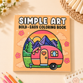 Simple Art Coloring Book