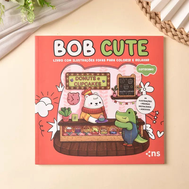 Bob Cute Colouring Book