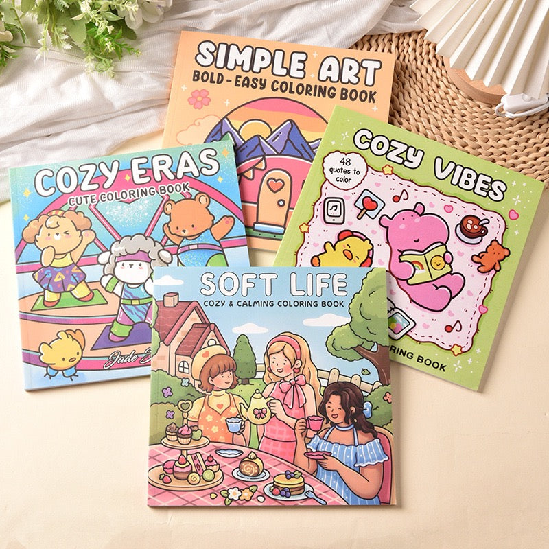 Cozy Home Colouring Book