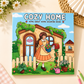 Cozy Home Colouring Book