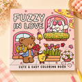 Fuzzy In Love Colouring Book