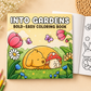 InTo Garden colouring Book