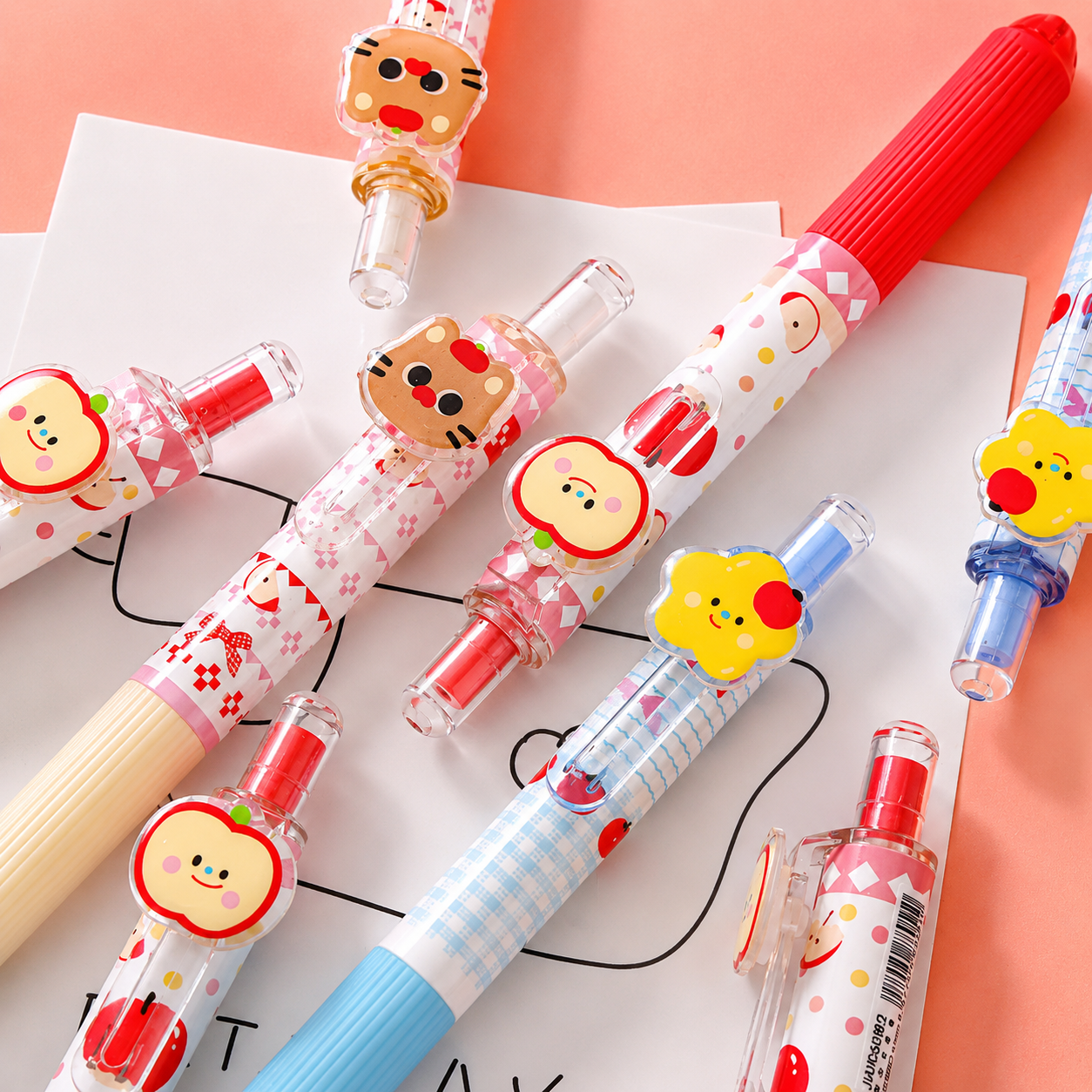 Apple Charm Gel Pen