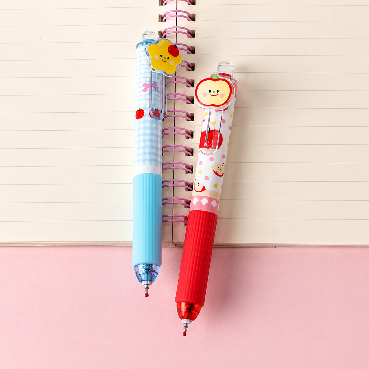 Apple Charm Gel Pen