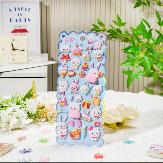 Kawaii Fluffy Sticker