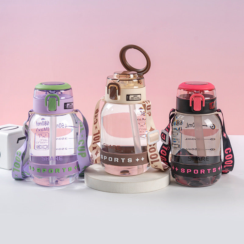 Kawaii Mini Sports Water Bottle