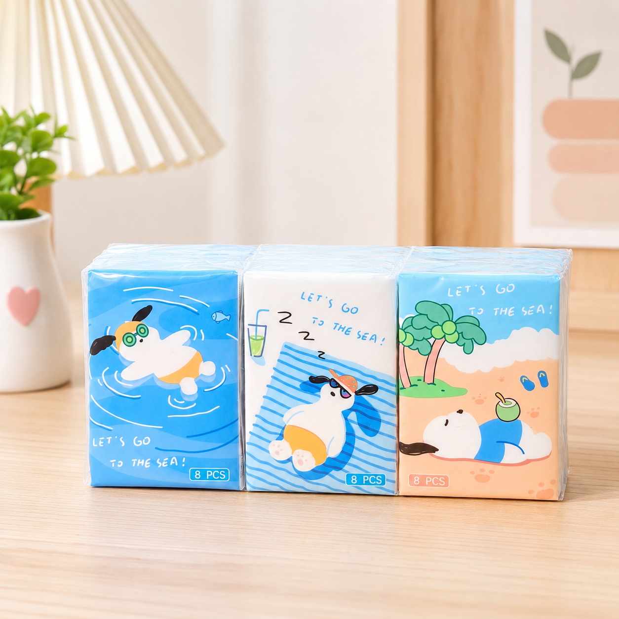 Cute Puppy Tissue Pack