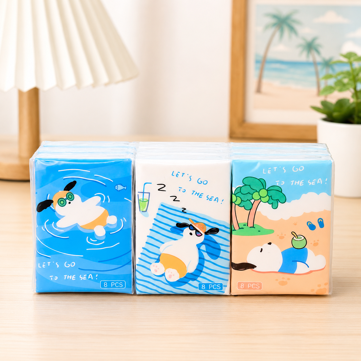 Cute Puppy Tissue Pack