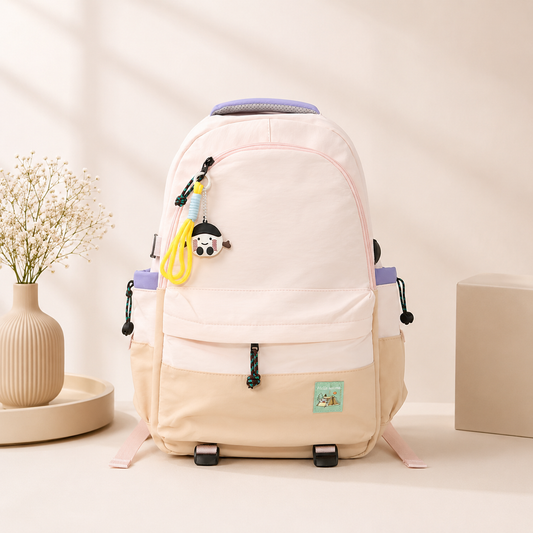 Korean Backpack with Charm